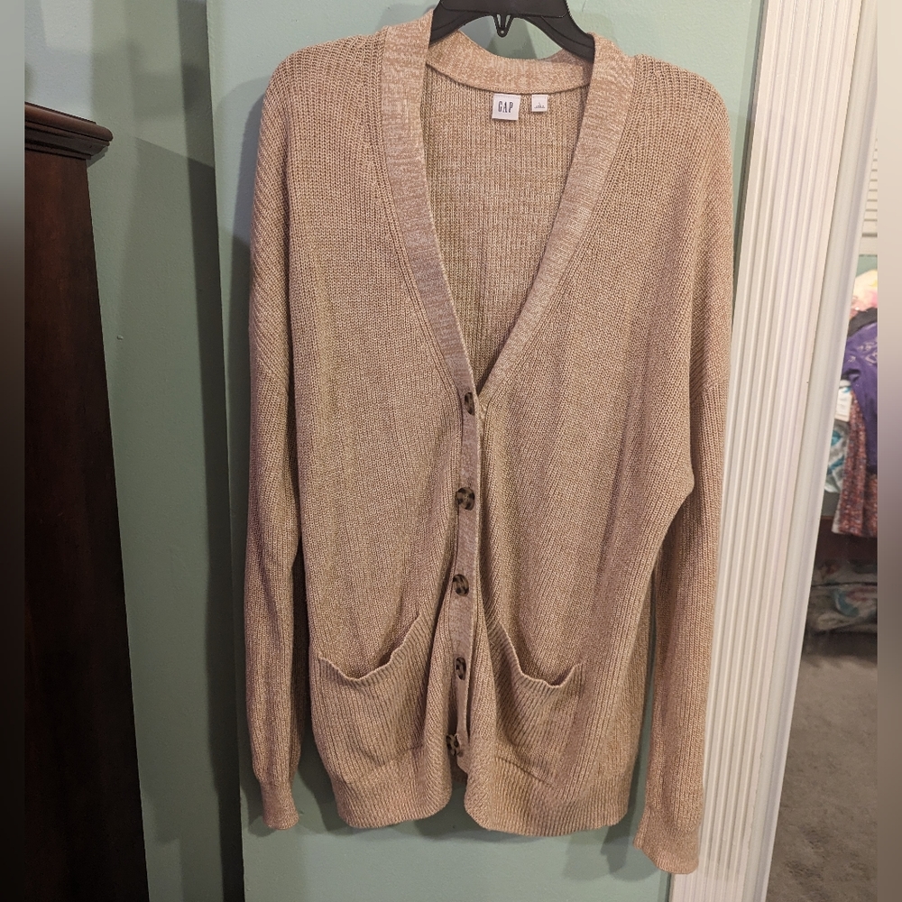 Tan GAP sweater